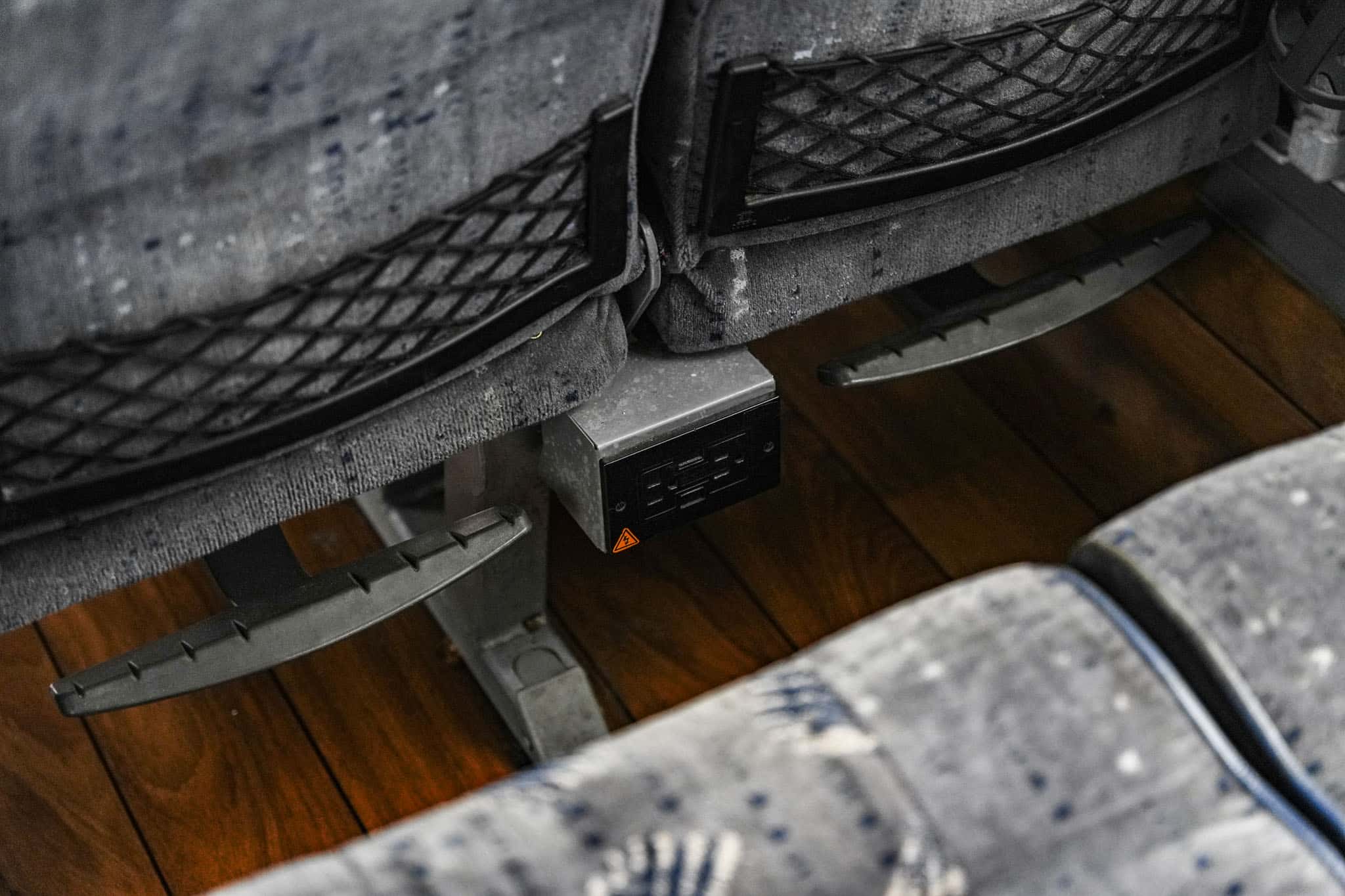 Foot Rest Behind Seats