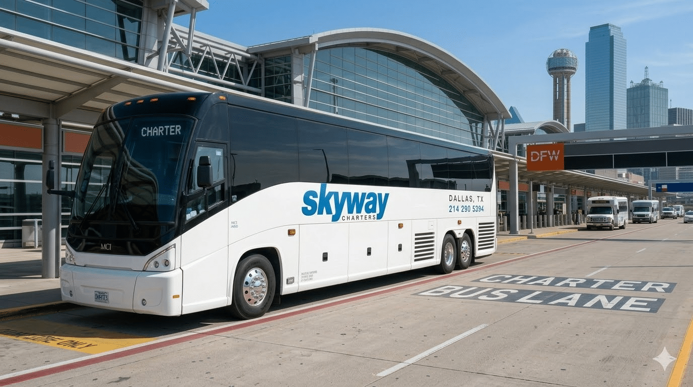Top 5 Benefits of Choosing a Shuttle Bus Rental for Airport Transfers in Dallas, TX