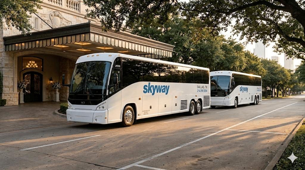 Simplify Wedding Day Travel with Charter Bus Service